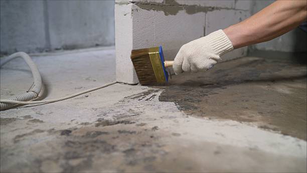 SJ Waterproofing Pros Waterproofing coverage map for Bunker Hill, IN and surrounding area